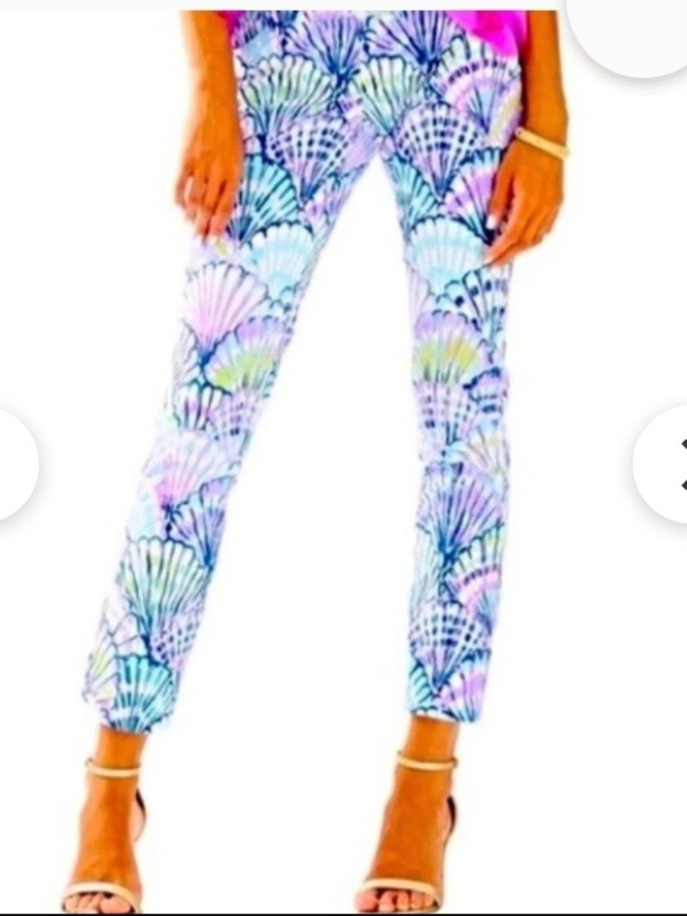 Lilly Pulitzer Pastel Seashell Ankle Pants
